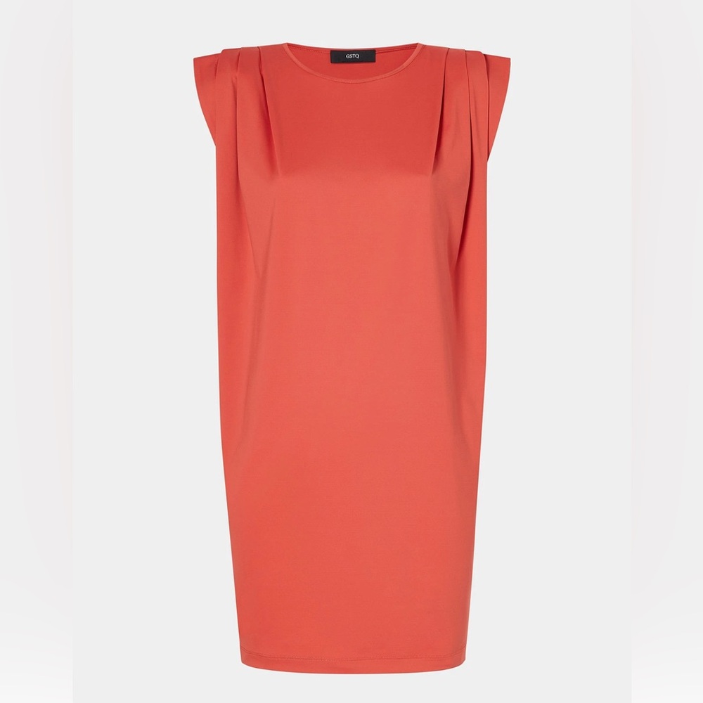 GSTQ T-Shirt Dress Rose Sleeveless Sheath Mini Dress for Cocktail - Picture 6 of 6